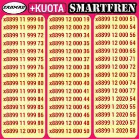 SMART-A) NOCAN Smartfren Bonus Kuota kartu perdana nomor cantik AABB A