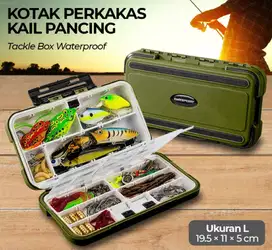 Kotak Pancing Tackle Box Waterproof L