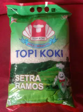 Beras premium Topi koki