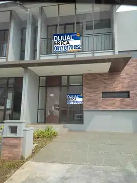 Dijual rumah baru banget 2 lantai konsep tropis Dakota - Suvarna Suter