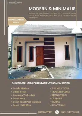 Proses Cepet! Rumah di Cakrawala Malang Siap Huni