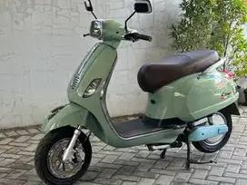 Vespa listrik jarang pake irit dikantong