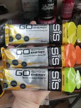 Sis Go Isotonic Gel - Energy Gel untuk Lari, Hiking, Trail Run, Sepeda