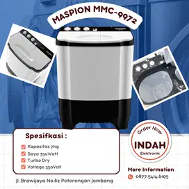 MESIN CUCI MASPION MMC- 9972