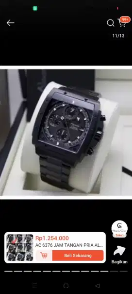 Jam tangan alexandre christie ORI