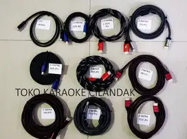 KABEL HDMI 1M - 5METER 1   meter hitam  harga  3600/pcs  minimal 200 p