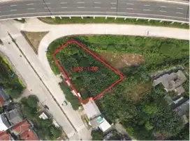 Dijual tanah stategis 15 detik keluar pintu tol Brigif