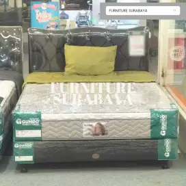 Kasur tempat tidur guhdo standart plushtop 160 x 200 queen size bed