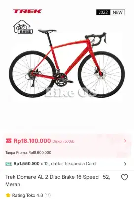 Road Bike merk TREK