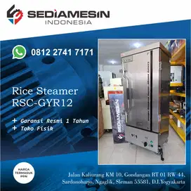 Mesin Steamer Nasi 12 Loyang Gas.