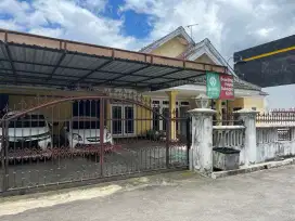 Rumah tinggal + rumah kost aktif 15 kt 15 km dalam row jalan 6 m