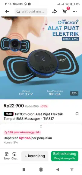 Teraphy Strom Ringan Atasi Nyeri Pegal dan Sakit
