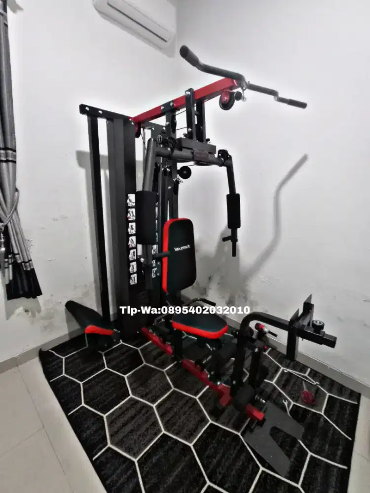 Alat fitness home gym 1 station