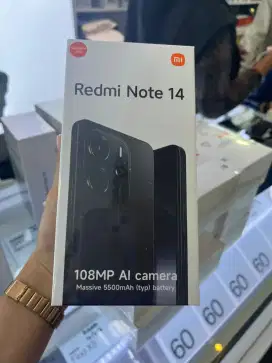 Redmi note 14 8/256 Helio G99 ultra garansi resmi