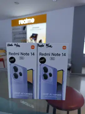 REDMI NOTE 14 5G 12/512 GARANSI RESMI