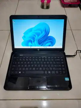 Laptop HP 1000 intel core i3 full upgrade