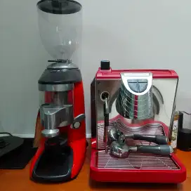 Espresso machine and Grinder