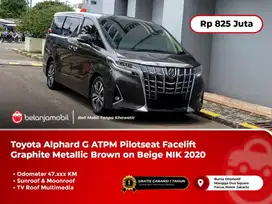 [ SUNROOF ] Toyota Alphard G ATPM Pilotseat Brown 2020/2021