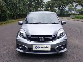 SEPERTI BARU TDP 6,JT Honda Brio 1.2 RS Bensin-MT Abu 2016