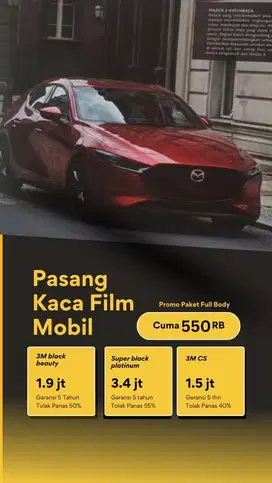 Pasang kaca film full