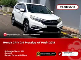 [SUNROOF] Honda CR-V CRV CR V 2.4 Prestige Sunroof AT Putih 2015/2016