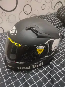 Helm KYT R10 Full Face Hitam Dove