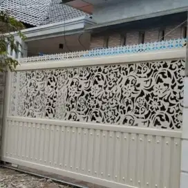 Jasa Pasang Pagar Flat Cuting Pagar Hollow Pagar GRC