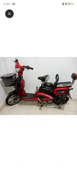 Sepeda listrik murai tahun 2019 dijual