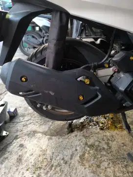 Knalpot standard racing/standar bobok SS Project untuk PCX/Vario 160