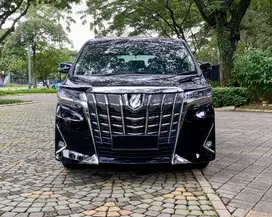 [BERGARANSI!!] TOYOTA ALPHARD 2.5 G AT 2018 HITAM BENSIN MATIC