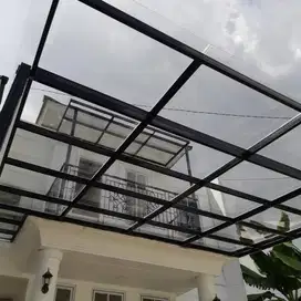 kanopi sleding buka tutup