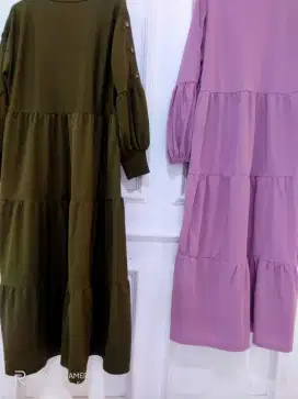 Gamis susun muslim