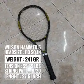 Wilson Hammer 5 113/241 gr Raket Tenis