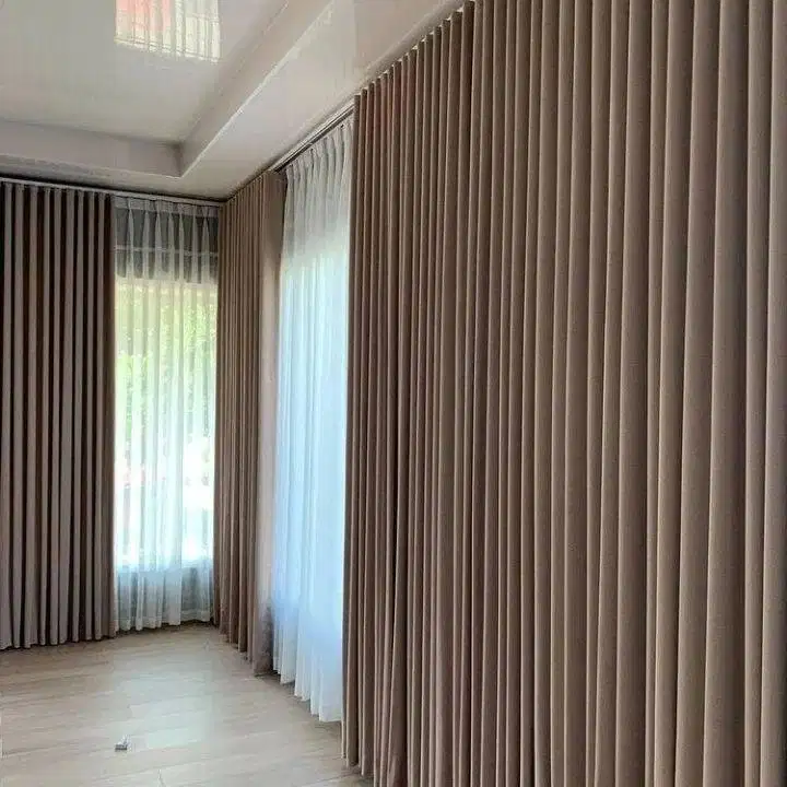 Gorden Vitrase Korden Wallpaper Roller Vertikal Blind Gordeng Hordeng