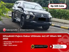 [BONUS PPF] Mitsubishi Pajero Dakar Ultimate 4x2 AT Hitam 2023/2024