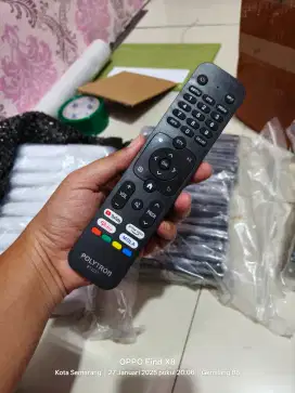 Remote Polytron dan digitec smart tv