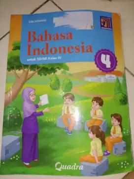 Buku Bahasa Indonesia Quadra Kelas 4