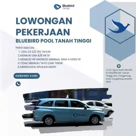 Lowongan Driver Taksi Bluebird Pool Tanah Tinggi Tangerang