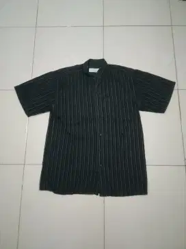 Kemeja Salur Vintage merk Andrew Michel