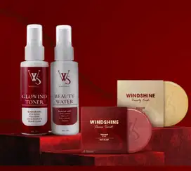 Paket lengkap Skincare Windshine + Free Parfum (Stok Terbatas)Terlaris