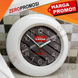 Jam Dinding Sabit untuk souvenir dengan custom logo