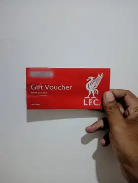 Jual Gift Voucher Liverpool FC