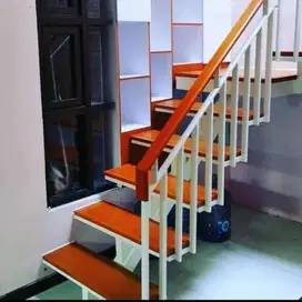 Tangga rebah minimalis murah modern dan anti karat