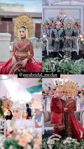 Paket wedding pelaminan makeup dan baju pengantin