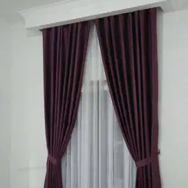 Gorden Vitrase Korden Wallpaper Roller Vertikal Blind Gordeng Hordeng