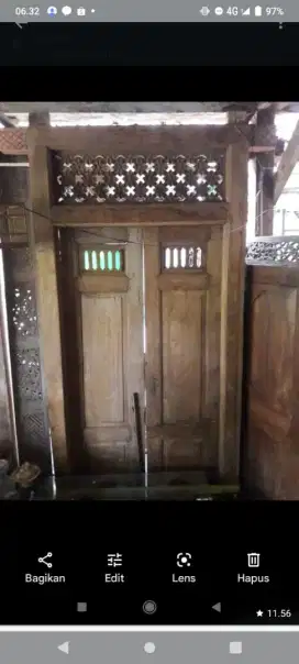 Kusen pintu dan gebyok