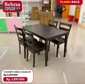 Meja makan set murah