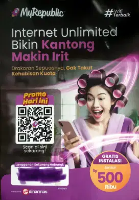 Wifi murah unlimited harga flat