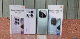 Murah New Redmi Note 14 pro 5G 8/256 & 12/512 grs resmi, bs krd/bs TT