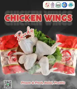 Sayap ayam 1kg isi 12-15 potong Fresh Frozen